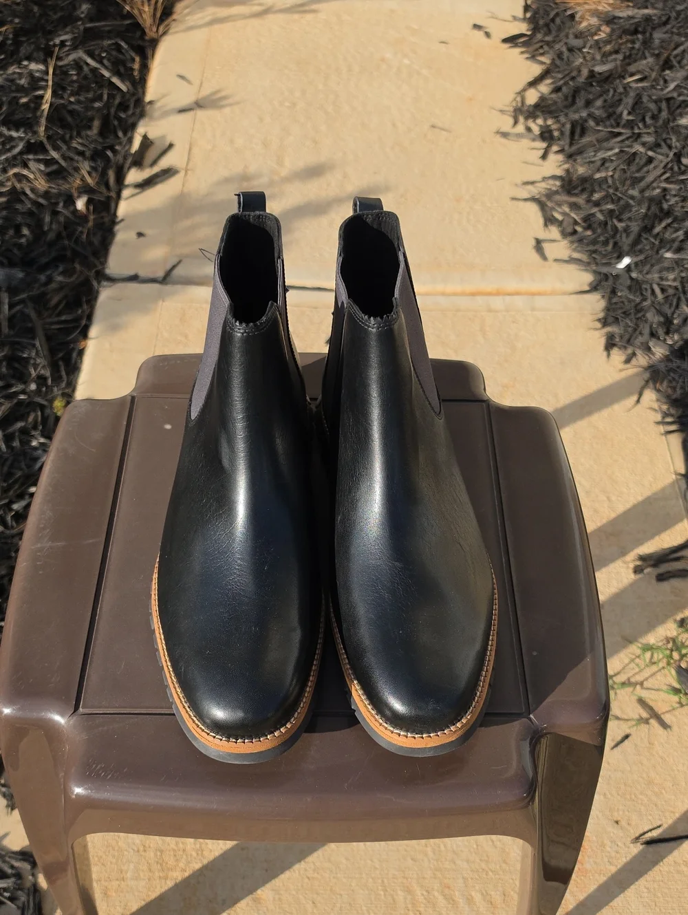 Cole Haan Men's ZERØGRAND Waterproof Chelsea Boots Size 13 Black